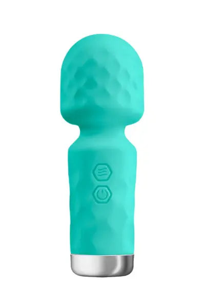 Mini vibromasseur King Wand vert Yoba