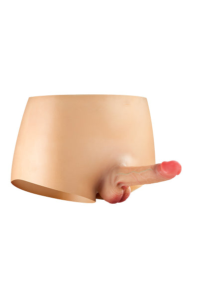 Culotte avec gode réaliste creux Real Body