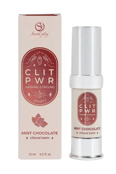 Baume pour clitoris Clit Pwr menthe chocolat Secret Play