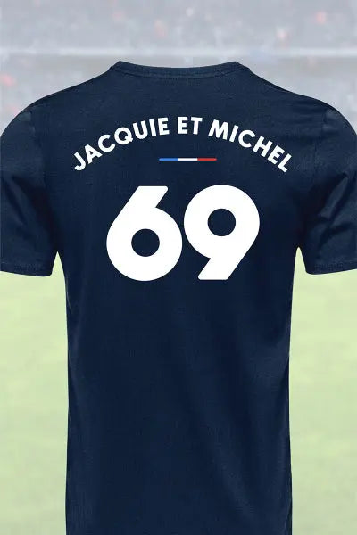 Tee shirt joueur 69 Jacquie & Michel Jacquie & Michel