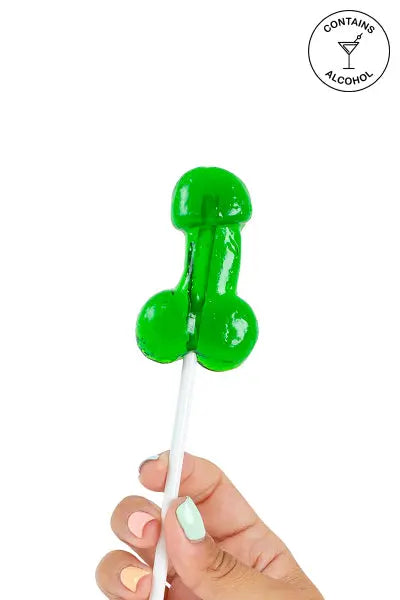 Sucette pénis Mojito avec alcool Secret Play