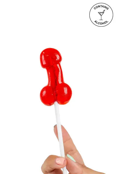 Sucette pénis daiquiri fraise avec alcool Secret Play