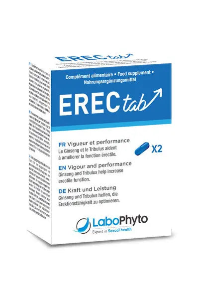 Erectab (2 comprimés) - Stimulant sexuel Labophyto