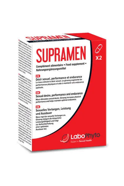 Supramen (2 gélules) - Aphrodisiaque Labophyto