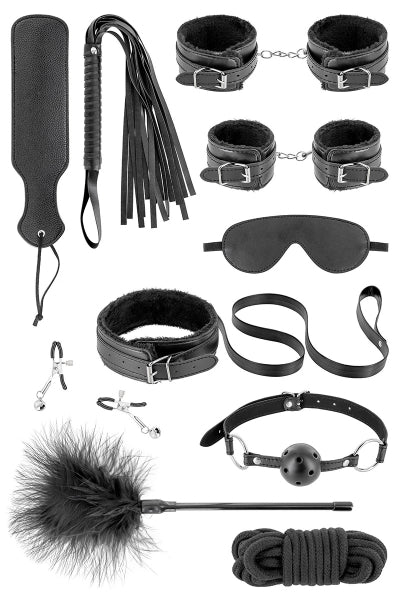 Coffret Bondage SM 10 pièces Fetish Tentation