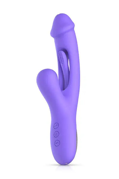 Vibro Rabbit avec Stimulateur de Point G Tess - Good Vibes Only Good vibe only