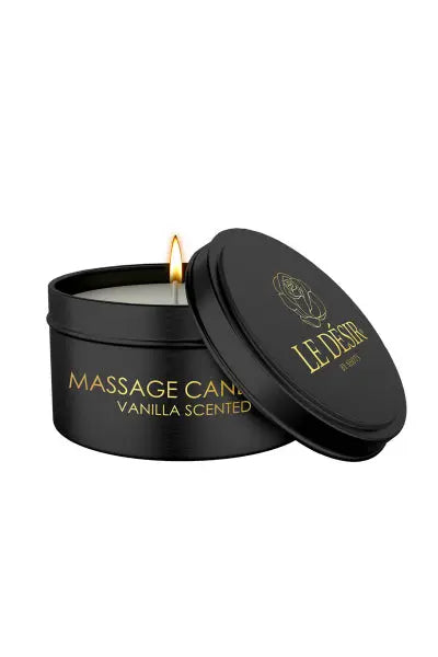 Bougie de massage érotique vanille 100g - Le Désir Le Désir