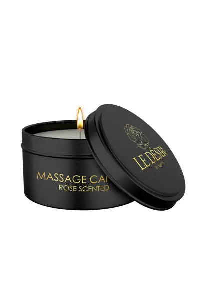 Bougie de massage érotique rose 100g - Le Désir Le Désir