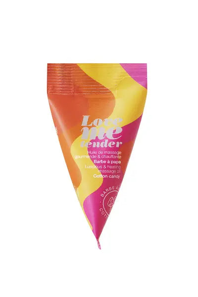 Berlingot huile massage comestible Barbe a papa Love to Love