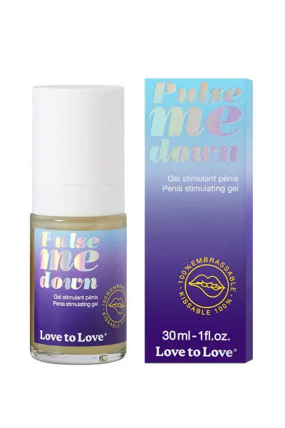 Gel stimulant pénis Pulse Me Down 30ml - Love To Love Love to Love
