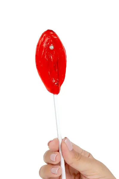 Sucette vulve fraise - Secret Play Secret Play