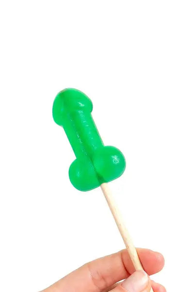 Sucette pénis à la menthe avec effet rafraichissant Secret Play