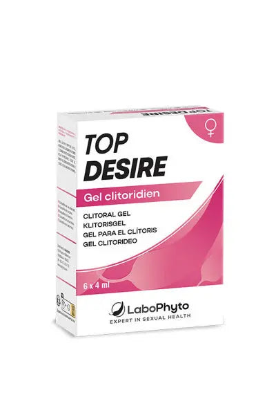 Gel clitoridien Top Desire 6 sachets 4ml Labophyto