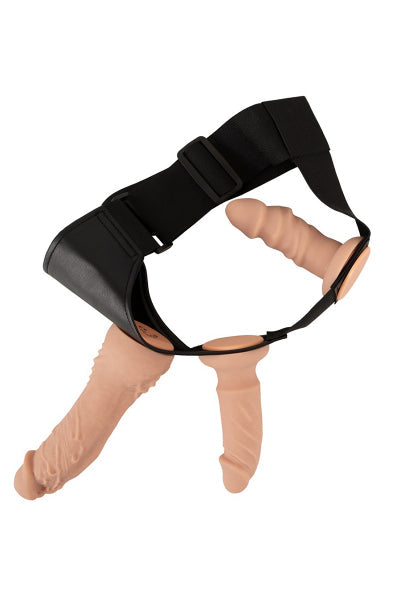 Gode-ceinture 3 dildos multi-positions - You2Toys You2Toys