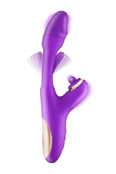 Vibromasseur rabbit 3-en-1 Joyfully violet - Yoba Yoba