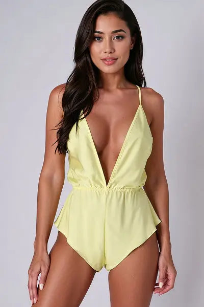 Body jaune Sensie - Passion Passion lingerie