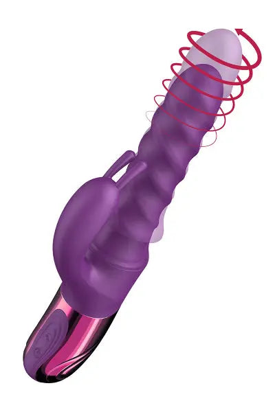 Vibro Swirl Rabbit Thrusting Vibrator - She.E.O She.E.O