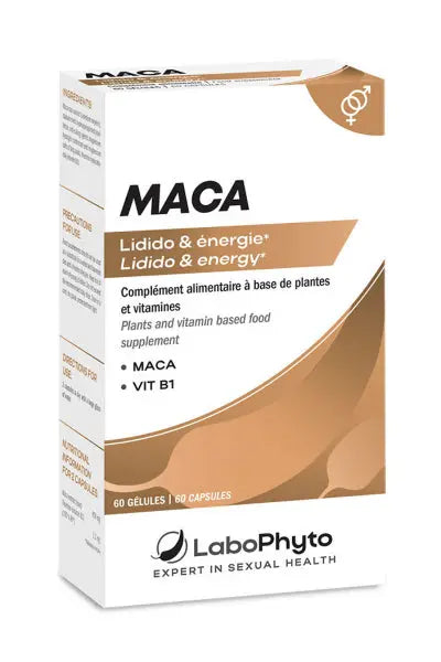 Maca Aphrodisiaque - 60 gélules - Labophyto Labophyto
