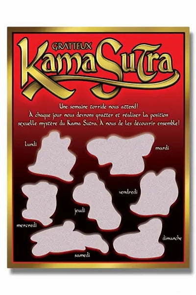 Carte à gratter Kama Sutra Ozzé