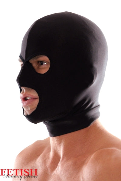 Cagoule spandex 3 ouvertures Fetish Fantasy Series