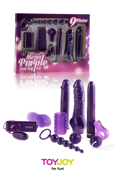 Mega Purple Sextoy Kit Toy Joy