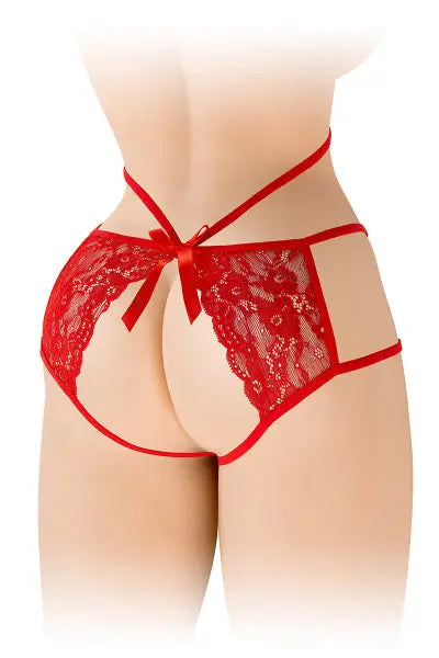 Culotte ouverte  Nadia - rouge Fashion Secret