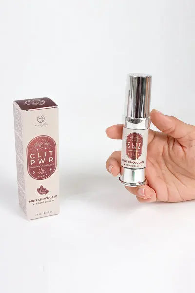 Baume pour clitoris Clit Pwr menthe chocolat Secret Play