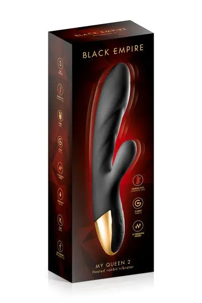 Vibromasseur chauffant My Queen 2 - Black Empire Black Empire