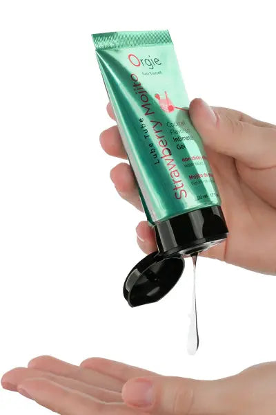 Gel intime Lube Tube Cocktail Fraise Mojito 50ml Orgie