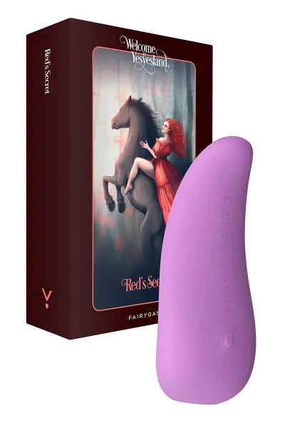 Mini vibro rechargeable ThrillLeaf violet - FairyGasm Fairygasm
