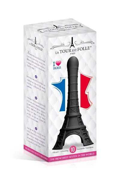 Vibromasseur La Tour Est Folle - noir La tour est folle