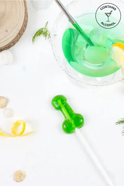 Sucette pénis Caipirinha avec alcool Secret Play