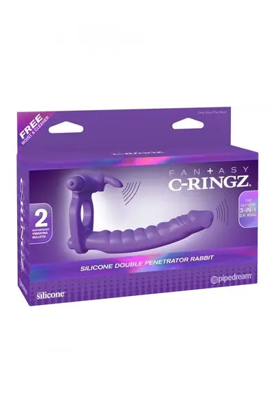Cockring rabbit double pénétration Pipedream