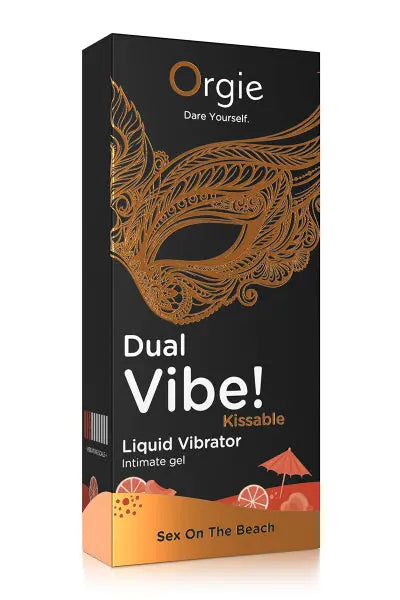 Gel d'excitation Dual Vibe Sex On The Beach Liquid Vibrator Orgie