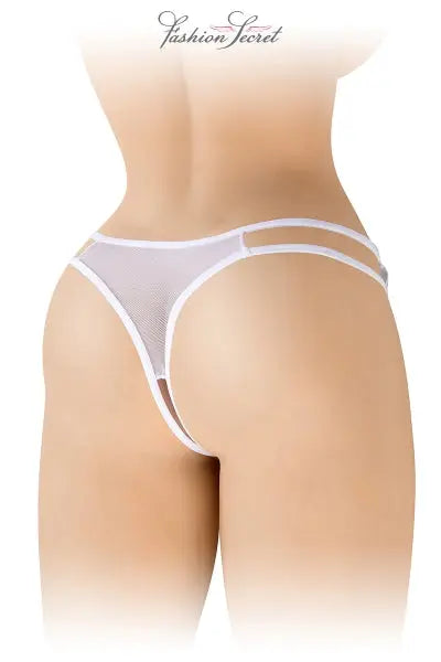 String blanc ouvert Victoria - Fashion Secret Fashion Secret