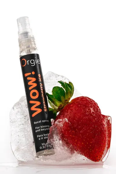 Spray buccal excitant Wow menthol fraise glaçé Orgie