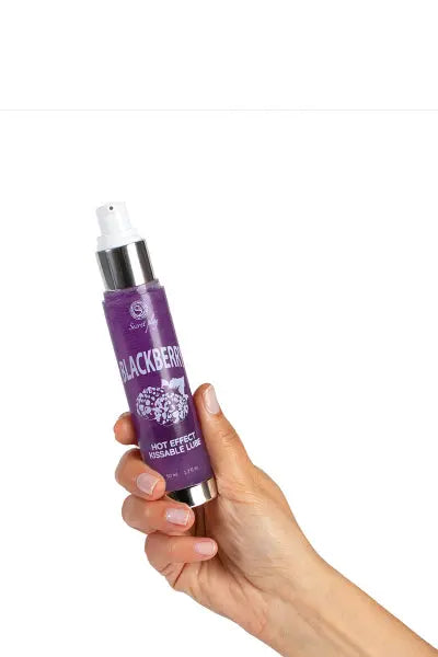Lubrifiant chauffant gout mures - Secret Play Secret Play