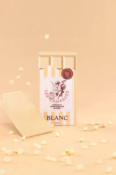 Chocolat blanc - Tablette 100g - Les canailles Les canailles
