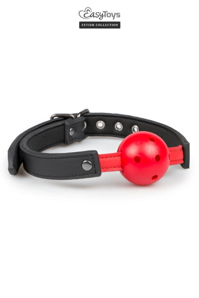 Gagged Ball avec balle rouge - EasyToys Fetish Collection Easytoys Fetish Collection