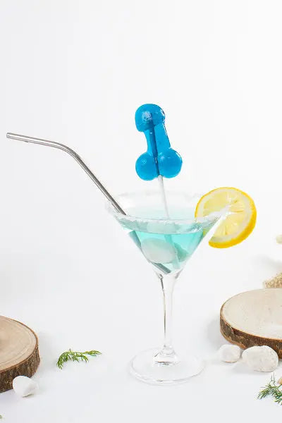 Sucette pénis gin tonic avec alcool Secret Play
