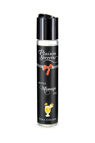 Huile de massage gourmande - Pina Colada Plaisir Secret