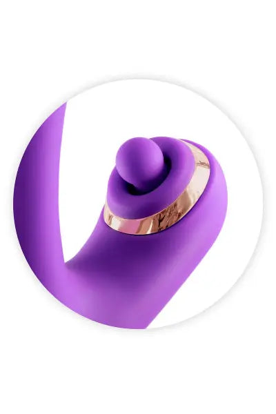 Vibromasseur rabbit 3-en-1 Joyfully violet - Yoba Yoba