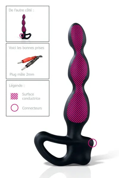 Stimulateur prostate electro. Big Bend-it - Mystim Mystim