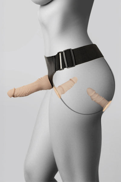 Gode-ceinture 3 dildos multi-positions - You2Toys You2Toys