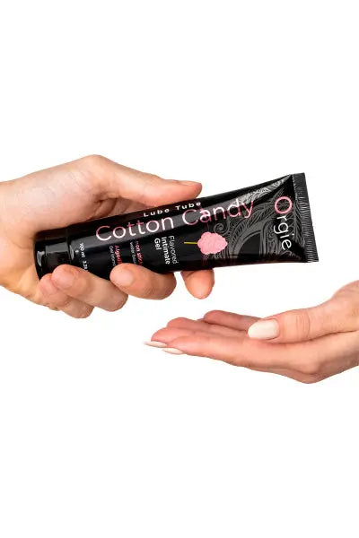 Lubrifiant eau Lube Tube Barbe à papa 100ml Orgie