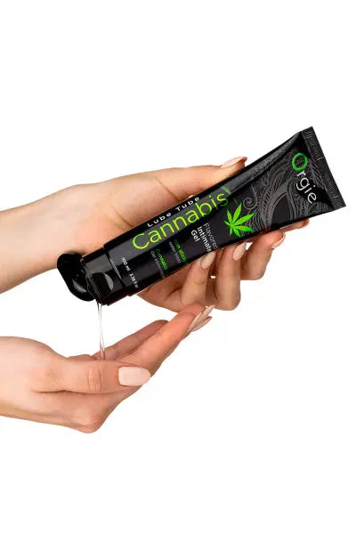 Lubrifiant eau Lube Tube Cannabis 100ml Orgie