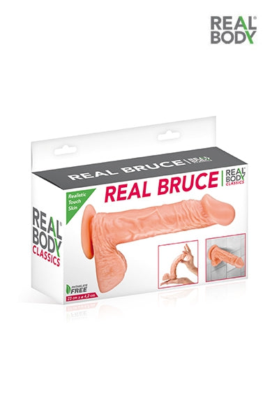 Gode réaliste 23 cm - Real Bruce Real Body