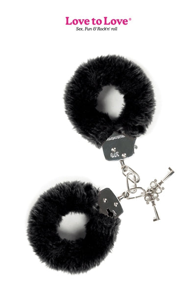 Menottes fourrure Attach me Love to Love