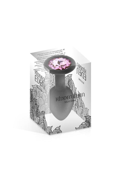 Plug bijou silicone noir S - Hidden Eden Hidden Eden