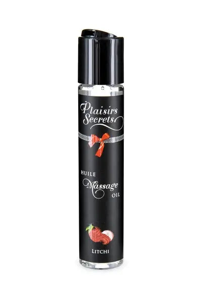 Huile de massage gourmande - Litchi Plaisir Secret